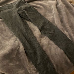 Gray leggings